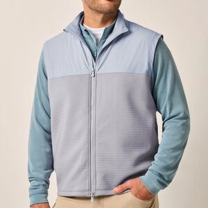 NWT Johnnie-O Culbertston Performance Mixed Media Vest